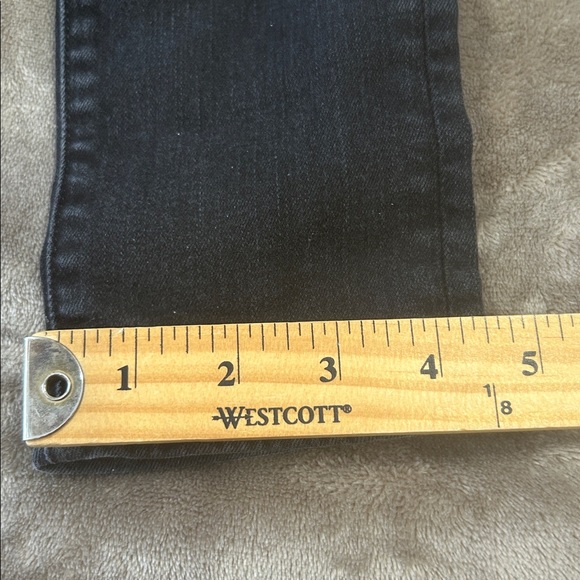 Veronica Beard Kate 10” Skinny Jeans Black Raven Wash women’s Size 24 Stretch - Picture 10 of 12